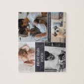 Beste vader ooit aangepaste fotocollage legpuzzel (Verticaal)