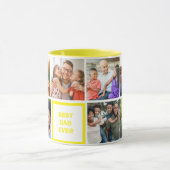 Beste vader ooit - Aangepaste Moderne Vaderdag Fot Mok (Midden)