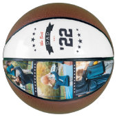 Beste vader ooit | Aangepaste Vaderdag foto Basketbal (Voorkant)