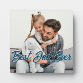 Beste vader ooit aangepaste vaders Dag Fotobekledi Fotoplaat (Voorkant)