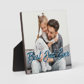 Beste vader ooit aangepaste vaders Dag Fotobekledi Fotoplaat (Voorkant)