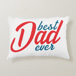Beste vader ooit accent kussen