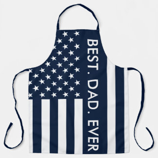 Beste vader ooit Amerikaanse vlag Schort