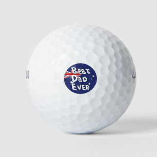 Beste vader ooit Australië vlag Golfballen