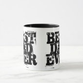 Beste vader ooit Big Bold Rugged Verdrietig Mok (Midden)