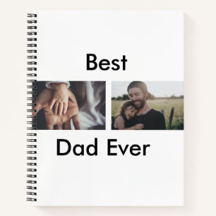 beste vader ooit blij vaderdag voeg je foto toe notitieboek