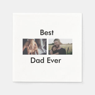beste vader ooit blij vaderdag voeg je foto toe servet