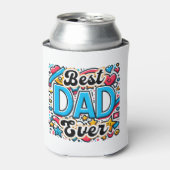 Beste vader ooit blikjeskoeler (Blikje Voorkant)