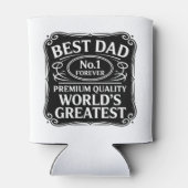 Beste vader ooit blikjeskoeler (Achterkant)