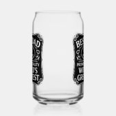 Beste vader ooit blikvorm glas (Rechts)