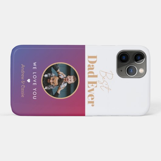 Beste vader ooit Case-Mate iPhone case (Achterkant (horizontaal))