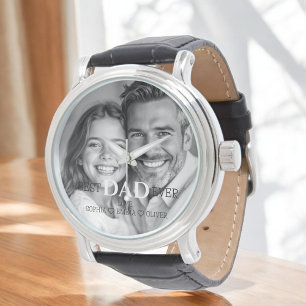 Beste vader ooit cool trendy foto Instagram Horloge