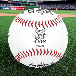 Beste vader ooit | Doodle gepersonaliseerde Vaderd