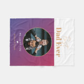 Beste vader ooit fleece deken (Voorkant (Horizontaal))