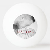 Beste vader ooit Foto Keepasa vaderdag Pingpongballen (Voorkant)