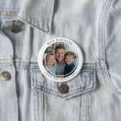 Beste vader ooit foto ronde button 7,6 cm (In situ)