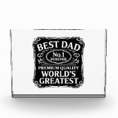 Beste vader ooit fotoblokken (Voorkant)