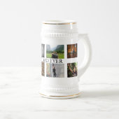 Beste vader ooit fotocollage DY vaders dag Bierpul (Voorkant rechts)