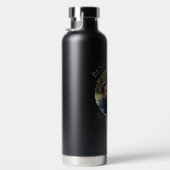 Beste vader ooit | Fotosjabloon gepersonaliseerd Waterfles (Rechts)