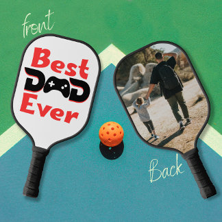 Beste vader ooit gamer vader vaders dag pickleball paddle