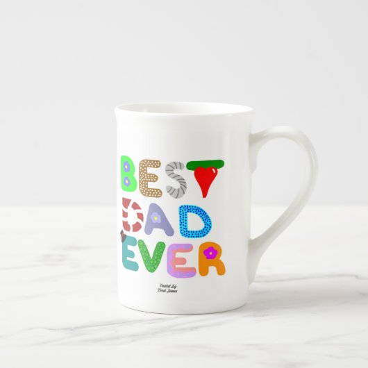 Beste vader ooit gebeten china Mok (Rechts)