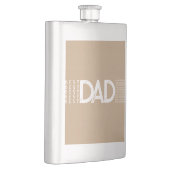 Beste vader ooit gedurfde typografie flacon (Rechts)