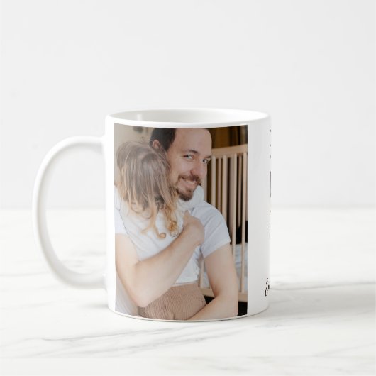 "Beste vader ooit" gepersonaliseerde mok - Custom (Links)