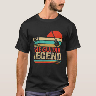 Beste vader ooit gitaar Legend gitarist Mannen vad T-shirt