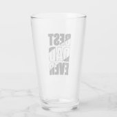 Beste vader ooit glas (Achterkant)