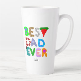 Beste vader ooit grote latte Mok