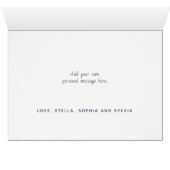 Beste vader ooit Happy Vaderdag 3 foto's (Binenzijde Horizontaal (Onderkant))