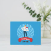Beste vader ooit Happy Vaderdag | Briefkaart (Staand voorkant)