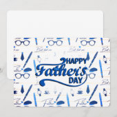 Beste vader ooit, Happy Vaderdag Kaart (Voorkant / Achterkant)