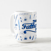 Beste vader ooit, Happy Vaderdag Koffiemok (Voorkant links)