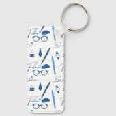 Beste vader ooit, Happy Vaderdag Sleutelhanger (Achterkant)