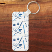 Beste vader ooit, Happy Vaderdag Sleutelhanger (Achterkant)