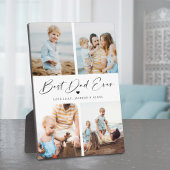 Beste vader ooit hart script 4 fotocollage fotoplaat