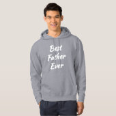 Beste vader ooit hoodie (Voorkant volledig)