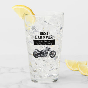 Beste vader ooit-kool Motorfiets vader Bike Glas