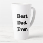 beste vader ooit latte mok (Rechterhoek)