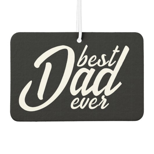 Beste vader ooit luchtverfrisser (Voorkant)