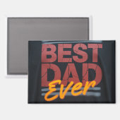 Beste vader ooit magneet (Voorkant / Achterkant)