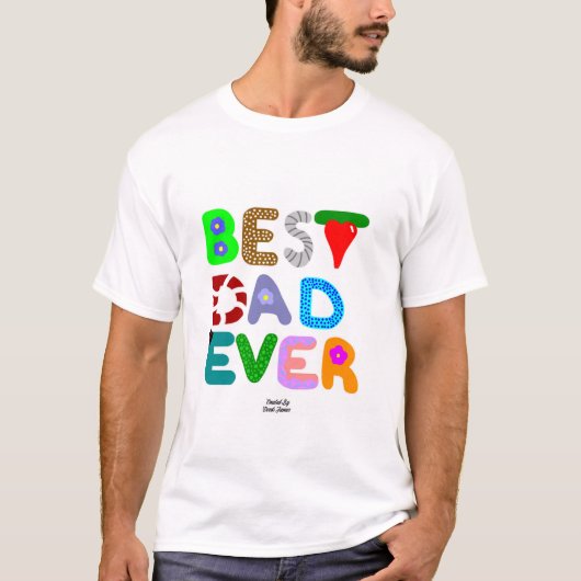 Beste vader ooit Mannen Basic T Shirt (Voorkant)