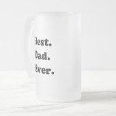 beste vader ooit matglas bierpul (Voorkant links)