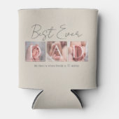 Beste vader ooit, meerdere foto's blikjeskoeler (Voorkant)