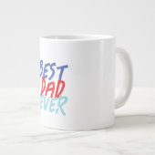 Beste vader ooit Minimalist Cool Professional Extra Grote Beker (Voorkant rechts)