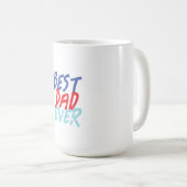 Beste vader ooit Minimalist Cool Professional Koffiemok (Voorkant rechts)