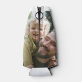 Beste vader ooit Modern Foto Collage Flesjeskoeler (Achterkant)