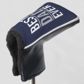 Beste vader ooit | Modern marinesolf Hoesje Golfheadcover (3/4 voorkant)