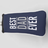 Beste vader ooit | Modern marinesolf Hoesje Golfheadcover (Voorkant)